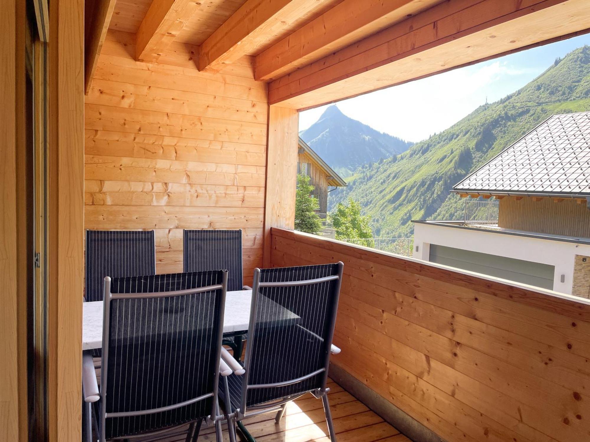 Apartamento Damülser Holzhus Exterior foto